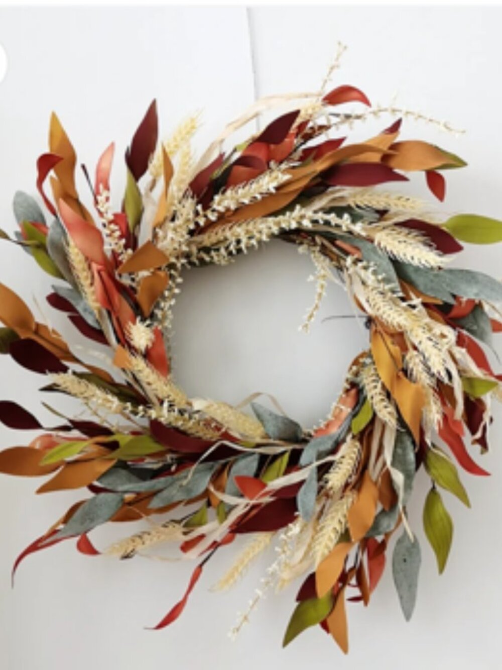 NWT Multi Color Fall Wreath